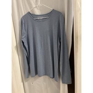 Coolibar Blue Women’s Morada Everyday Long Sleeve Tee Sz L Upf 50